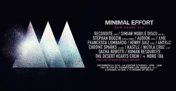 Minimal Effort: