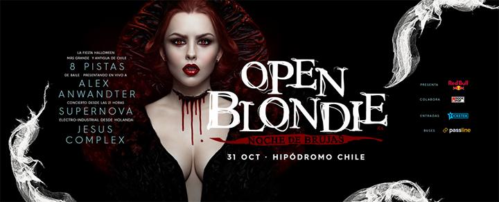 Open Blondie · Noche de Brujas 2016