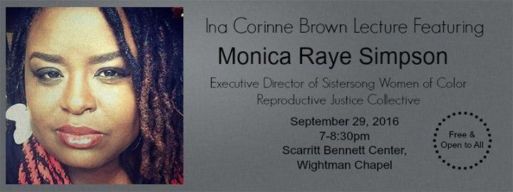 2nd Annual Ina Corinne Brown Lecture