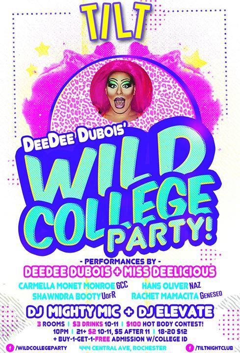 DeeDee's WCP at Tilt - Tonight Saturday 11/5 (extra hour)