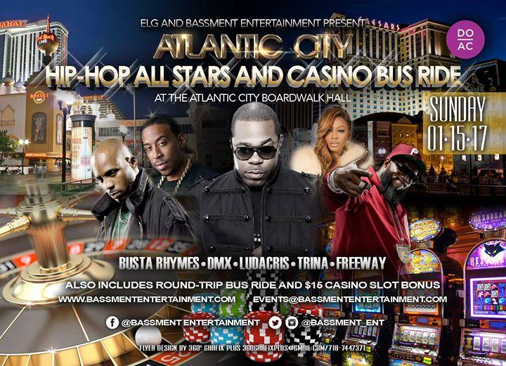 Atlantic City Hip-Hop All-Stars and Casino Bus Ride