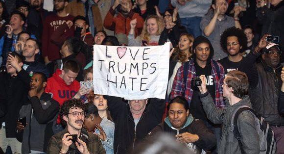 Love Trumps Hate.