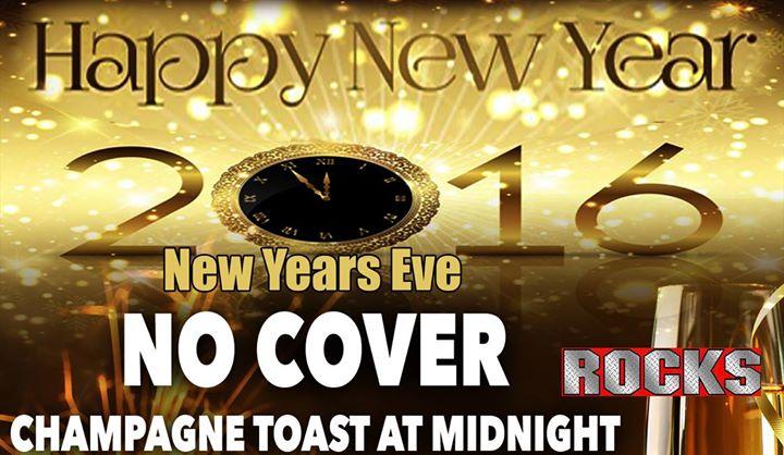 New Years Eve at Rocks NO COVER