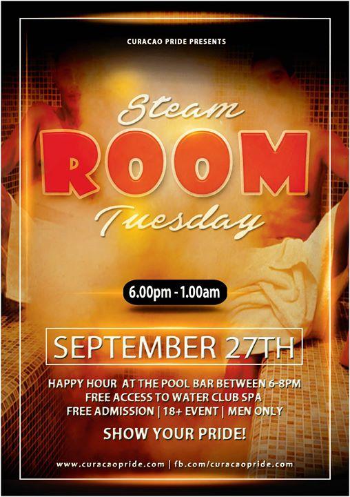 Steamroom Tuesday Men-only night