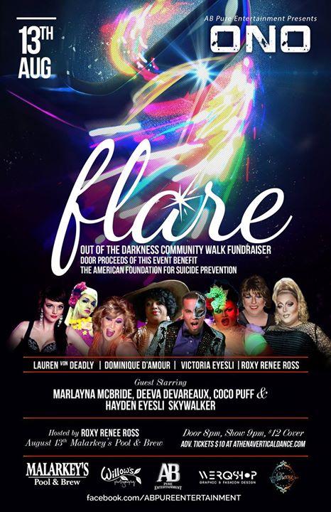 ONO: FLARE - Fundraiser for Out of the Darkness Community Walk