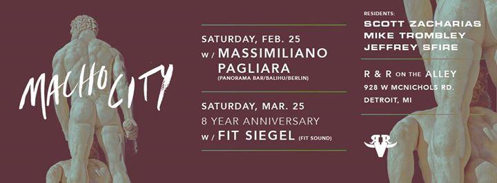 Macho City w / Massimiliano Pagliara (Berlin / Panorama Bar)
