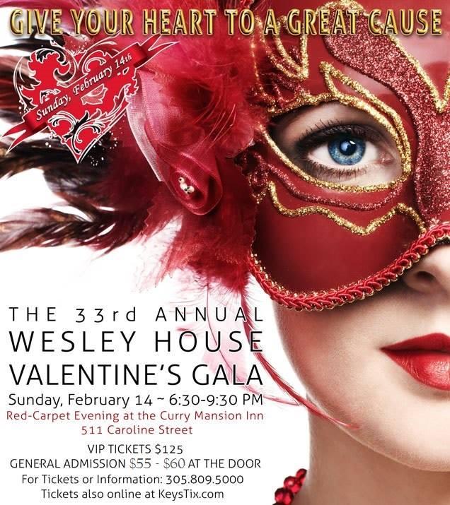 The 33rd Annual Wesley House Valentine's Day Gala