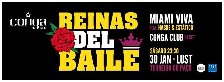 Conga Club ★ Reinas Del Baile★ 2016 Edition! ★ Sábado 30/01 @ Lust Lisbon