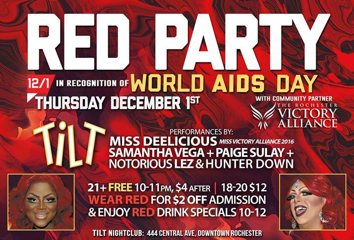 The Annual Red Party - Presented by Rochester Victory Alliance