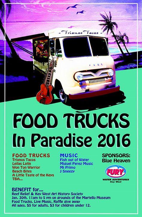Food Trucks In Paradise Festival 2016