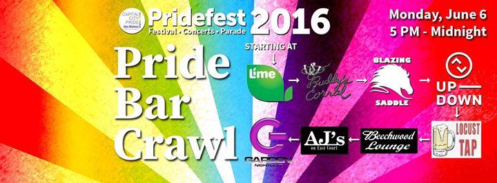 Pridefest Bar Crawl