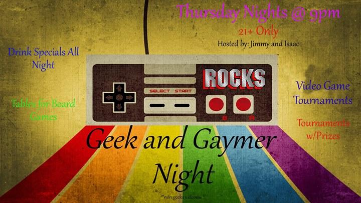 Geek And Gamer Night