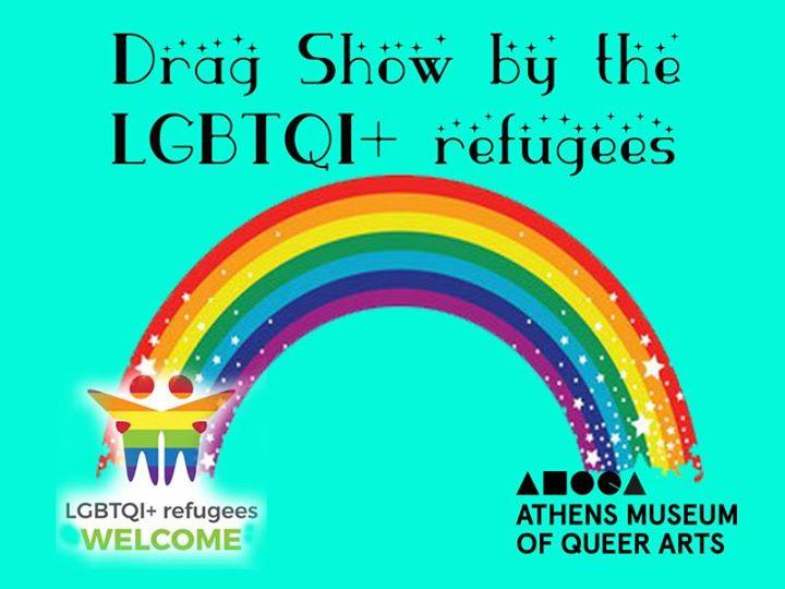 Drag show by Lgbtqi+ Refugees in Greece