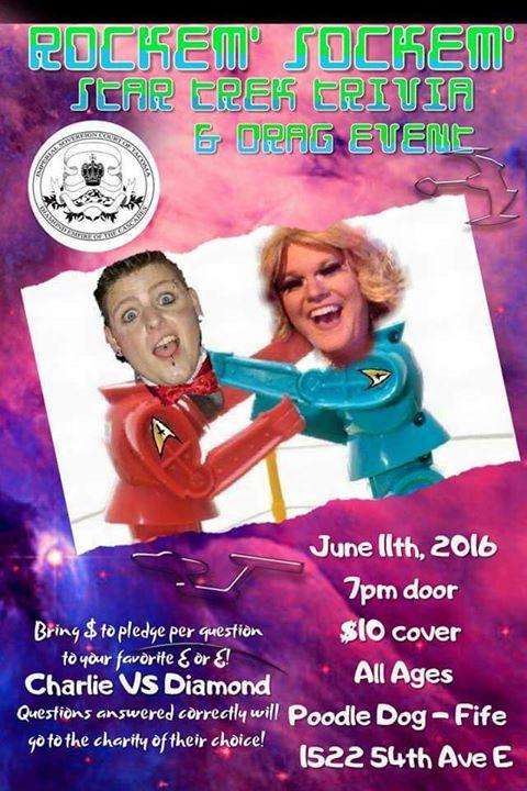 EnE FUNDRAISER - Rockem Sockem Star Trek Trivia