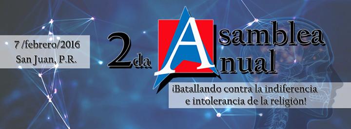 2da Asamblea Anual de Ateístas de Puerto Rico