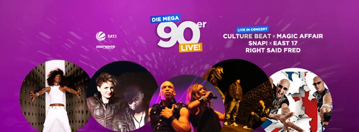 Die Mega 90er LIVE - Frankfurt