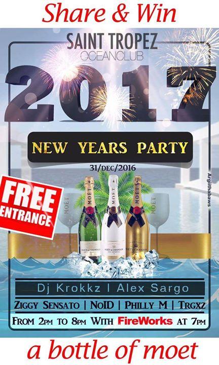 New Year's Eve celebration