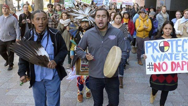Downtown SA March For Standing Rock
