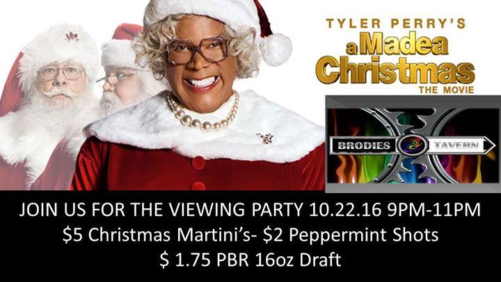 Brodies A Madea Christmas Viewing Party