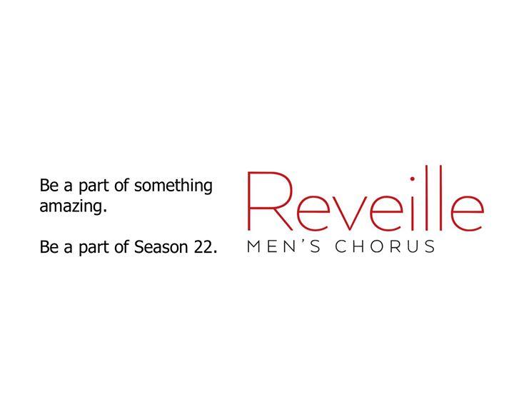 Reveille Men's Chorus 22nd Season Kick Off Party!