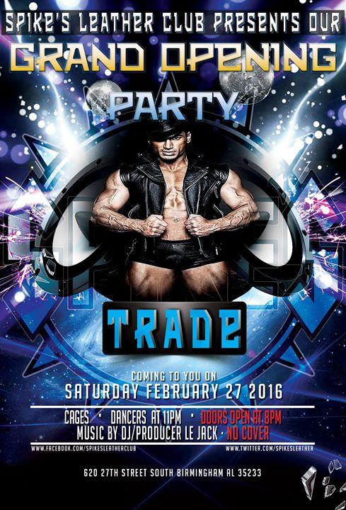 Spike's Leather Club's GRAND OPENING PARTY