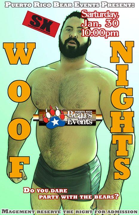 Woof Nights! Bear Party @ SX Club