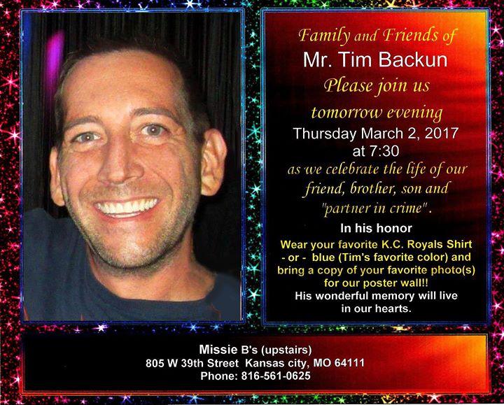 Tim Backun Memorial