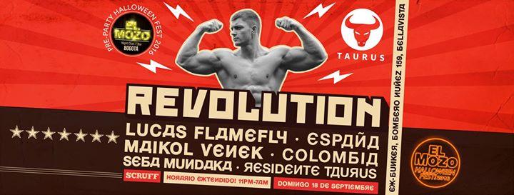 Taurus Revolution - Horario Extendido! - 18 Sep en Ex Bunker