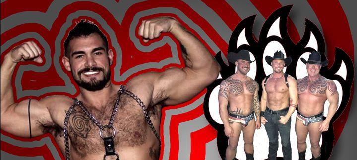 Bear Bust: Leather & Lassos