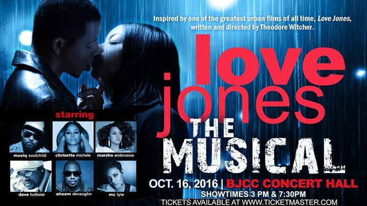 Love Jones The Musical, Oct. 16 at BJCC