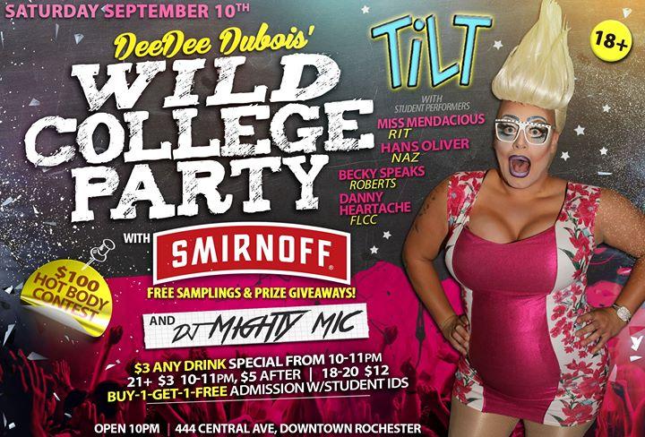 DeeDee's WCP - This Saturday 9/10 at Tilt