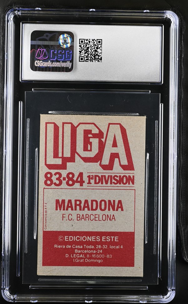 Panini Coupe du Monde Mexique 86 Diego Armando Maradona #84 - Collection