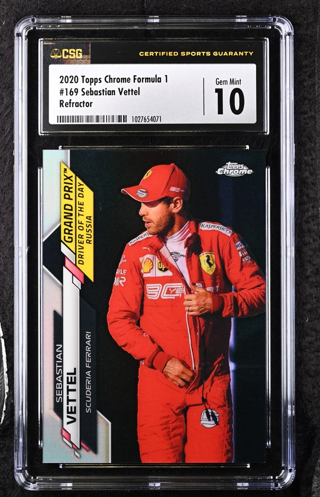 2020 Topps F1 Vettel Variation Refractor | APPS-BICENTENARIO-PRD
