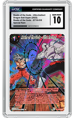 Dragon Ball Super Masters Card Population Report by CGC Cards