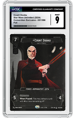 Star Wars Unlimited Card Population Report by CGC Cards