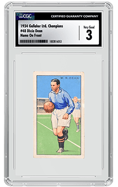 Soccer Card Population Report by CGC Cards