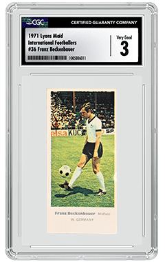 Soccer Card Population Report by CGC Cards