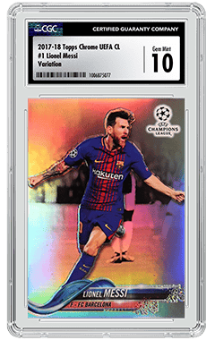 Soccer Card Population Report by CGC Cards