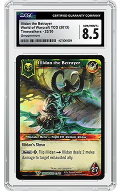 World of Warcraft TCG Card Population Report by CGC Cards