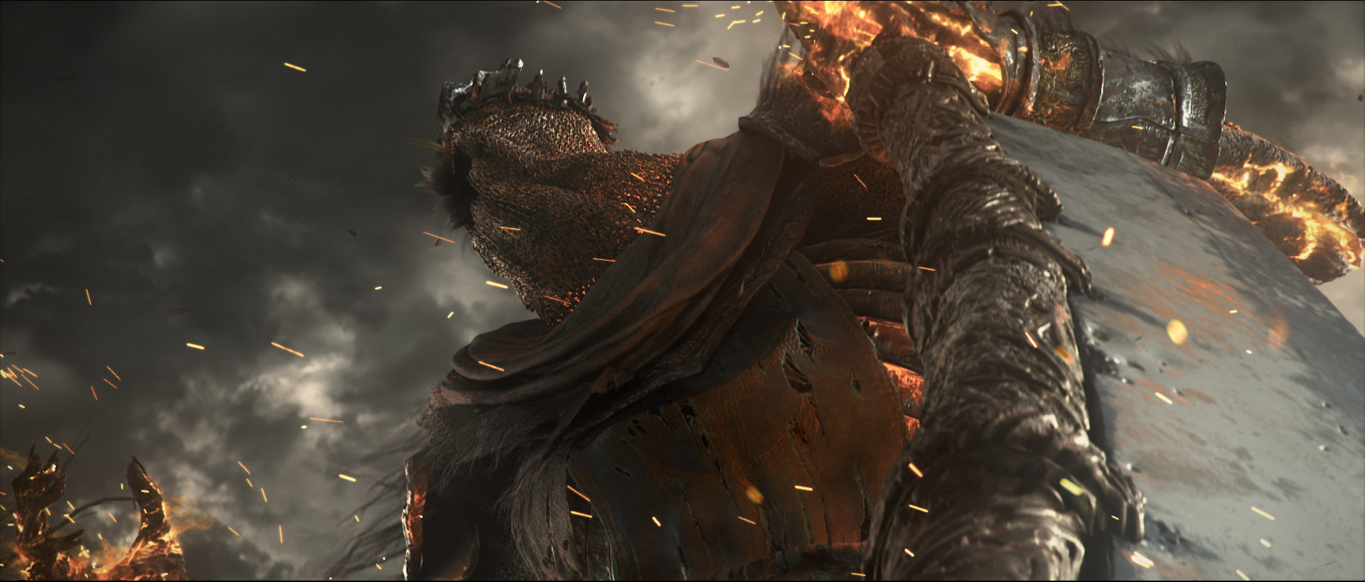 Still from "Dark Souls III" cinematic