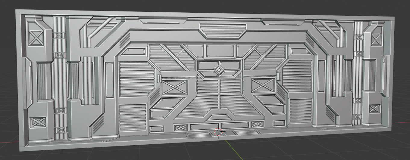 sci fi door texture