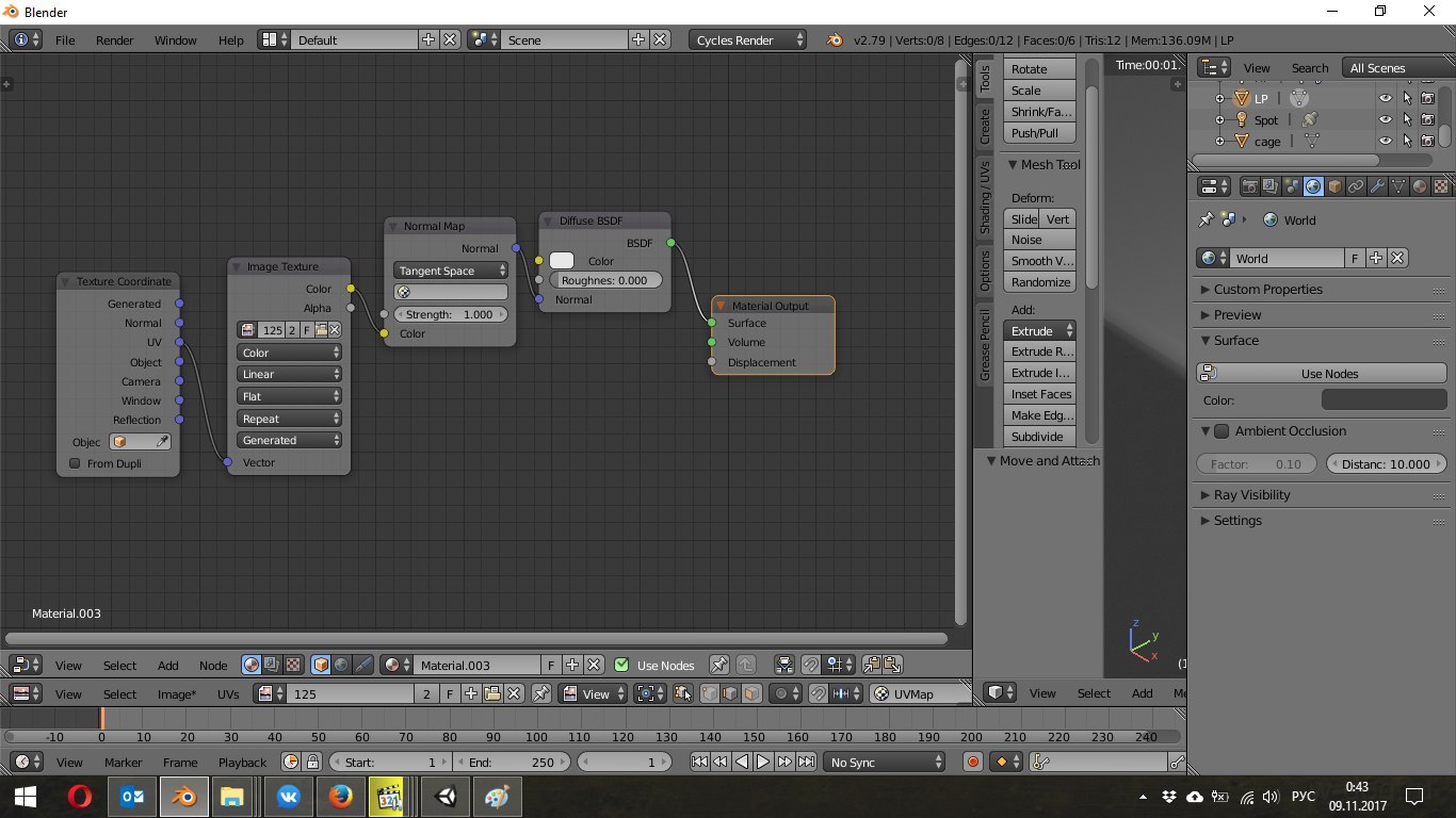 Baking normals in Cycles - CG Cookie