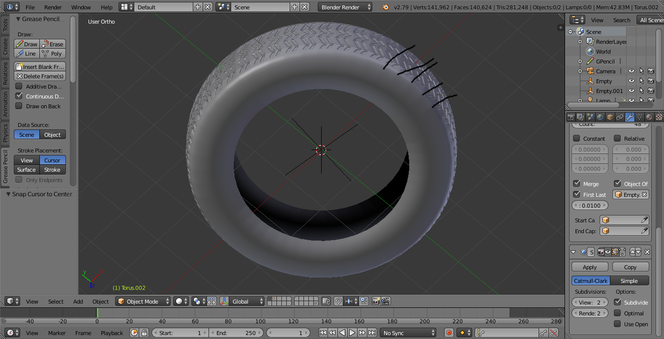 Blender 3 Point Lighting
