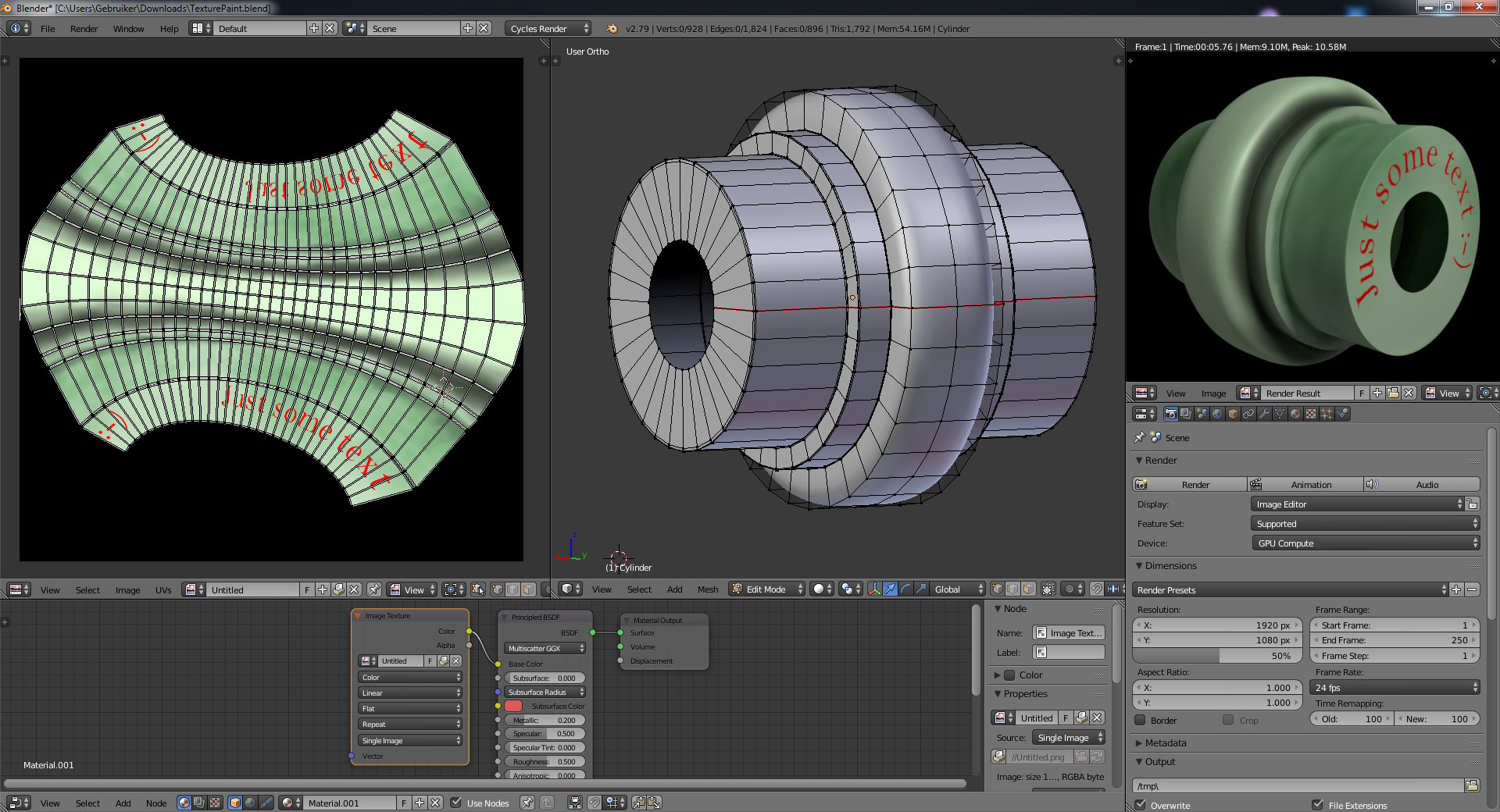 complex UV maps? - CG Cookie