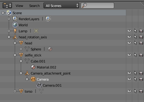 Trying to create a Face Camera - CG Cookie