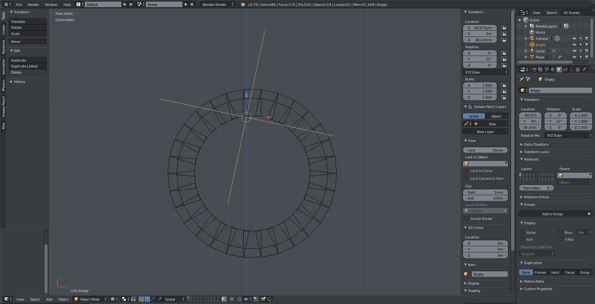 Overlapping Faces - CG Cookie