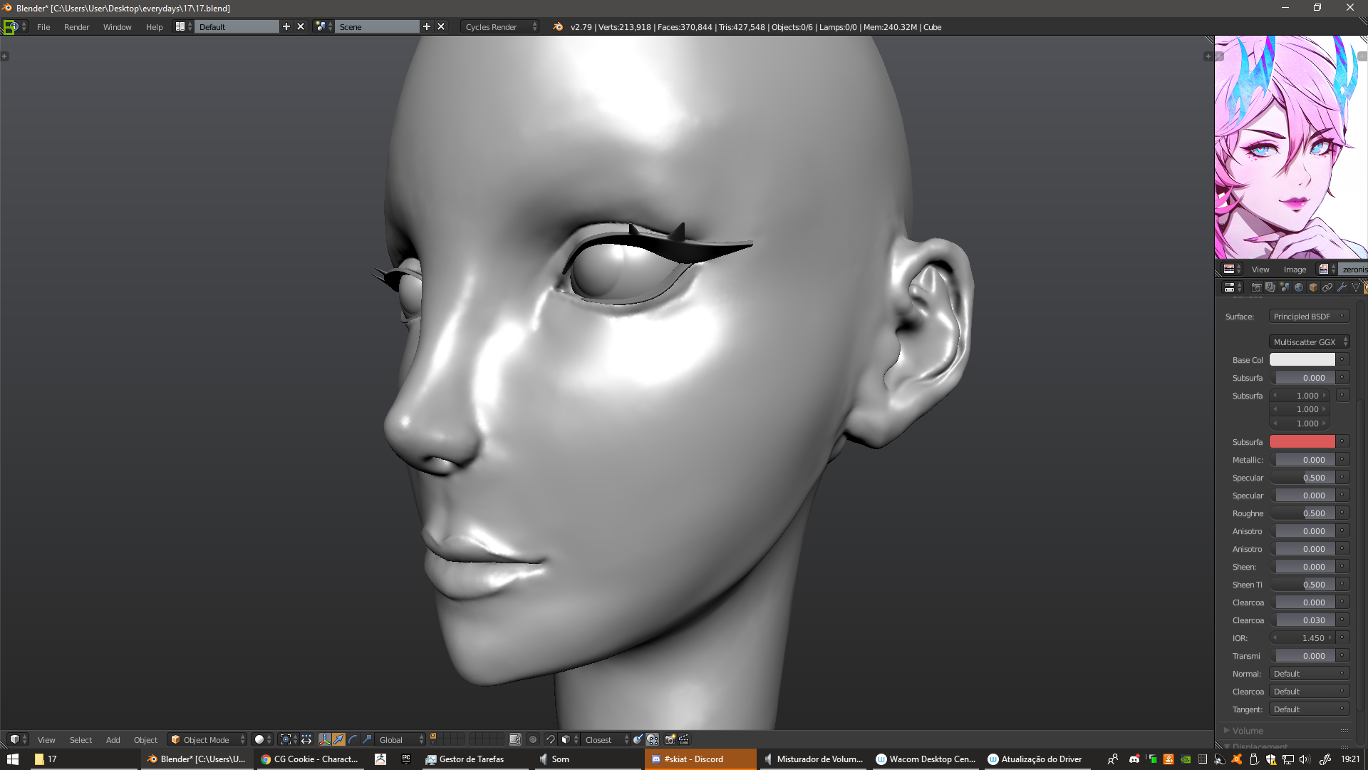Character sculpting polybook - CG Cookie