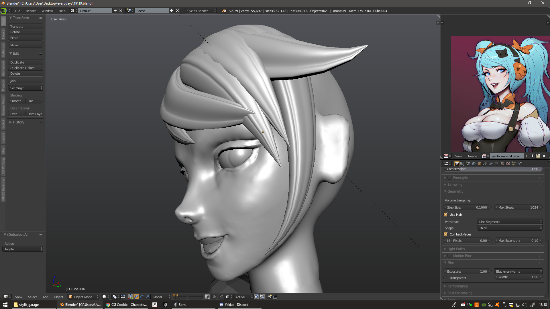 Character sculpting polybook - CG Cookie