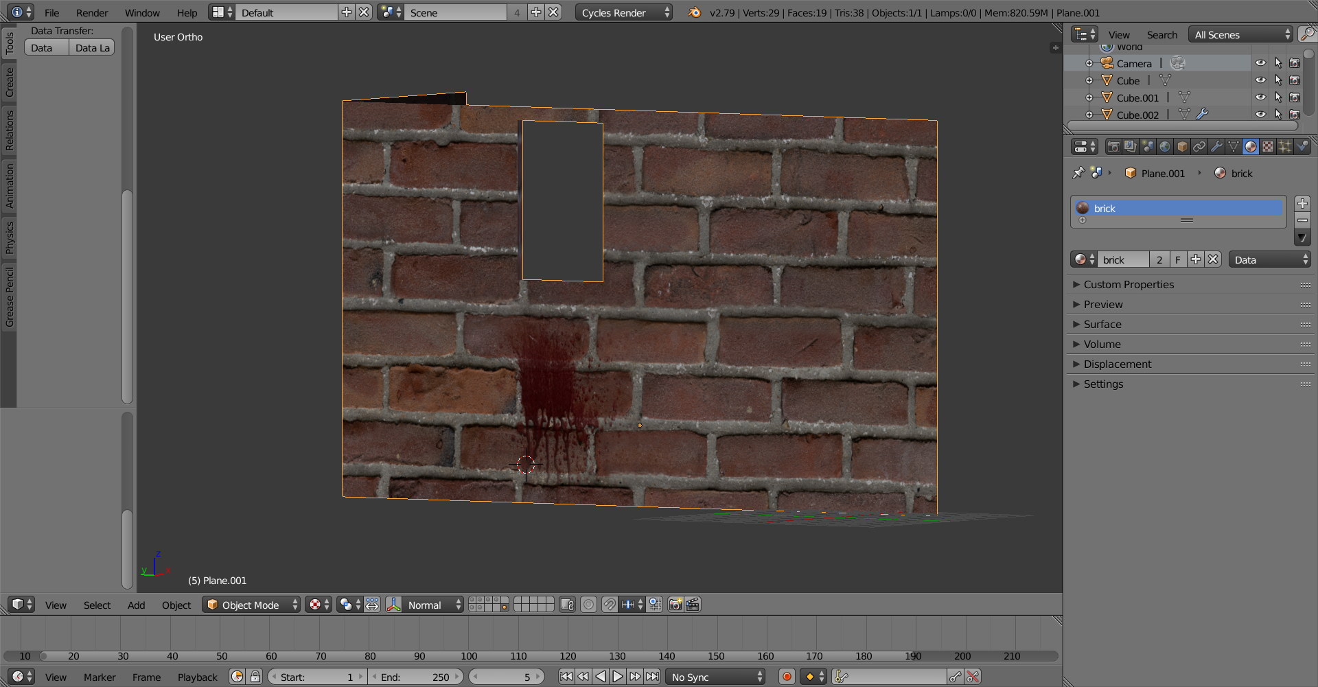 Blood Texture For Blender Shader dev doodling with blender eevee