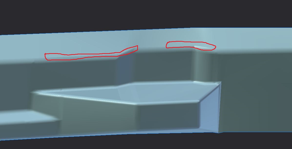 Hard edges after using Bevel command. Can not make them soft - CG Cookie